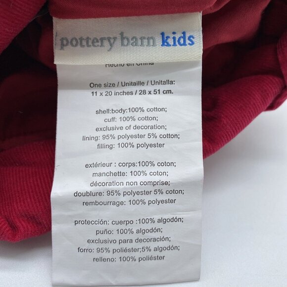 Pottery Barn Kids Jonathan Stocking Santa Train Christmas Holiday Xmas Quilted - Picture 6 of 13